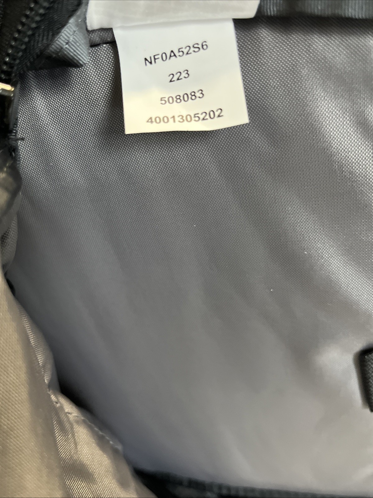 The North Face Men’s Stalwart Backpack Black Bag “Bill” New NWT