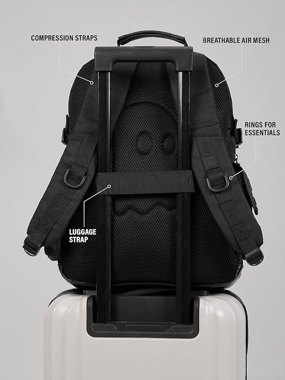 Batman: Gotham Gear 4-Compartment Backpack colour black official licensed 2025
