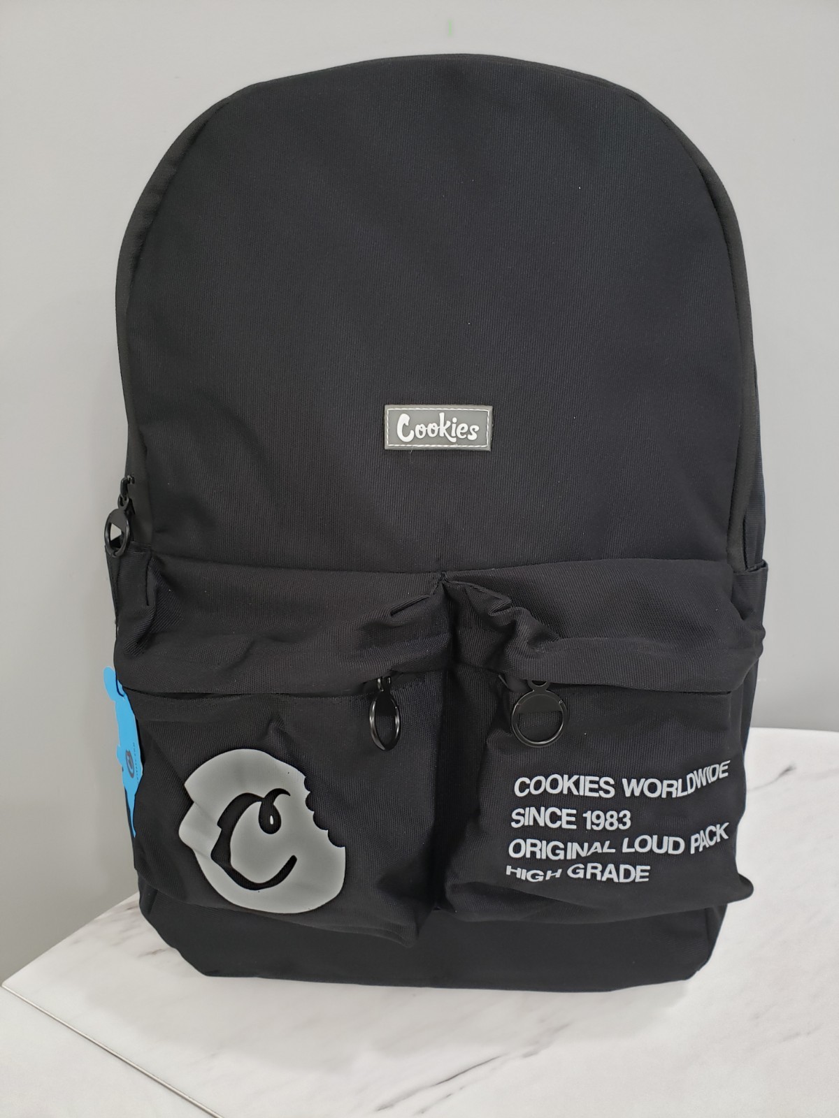 COOKIES NEW Orion Canvas Smell Proof Backpack 22.8L Odorless Travel Backpack