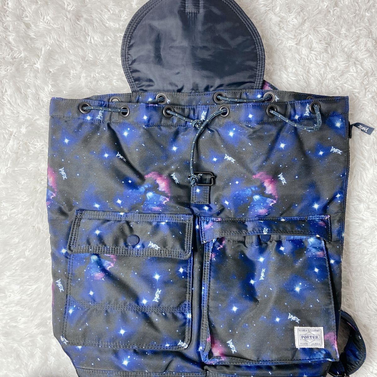 YOSHIDA Kaban Porter X-girl Collab Backpack Used No Damage 40cm x 32cm x 12cm