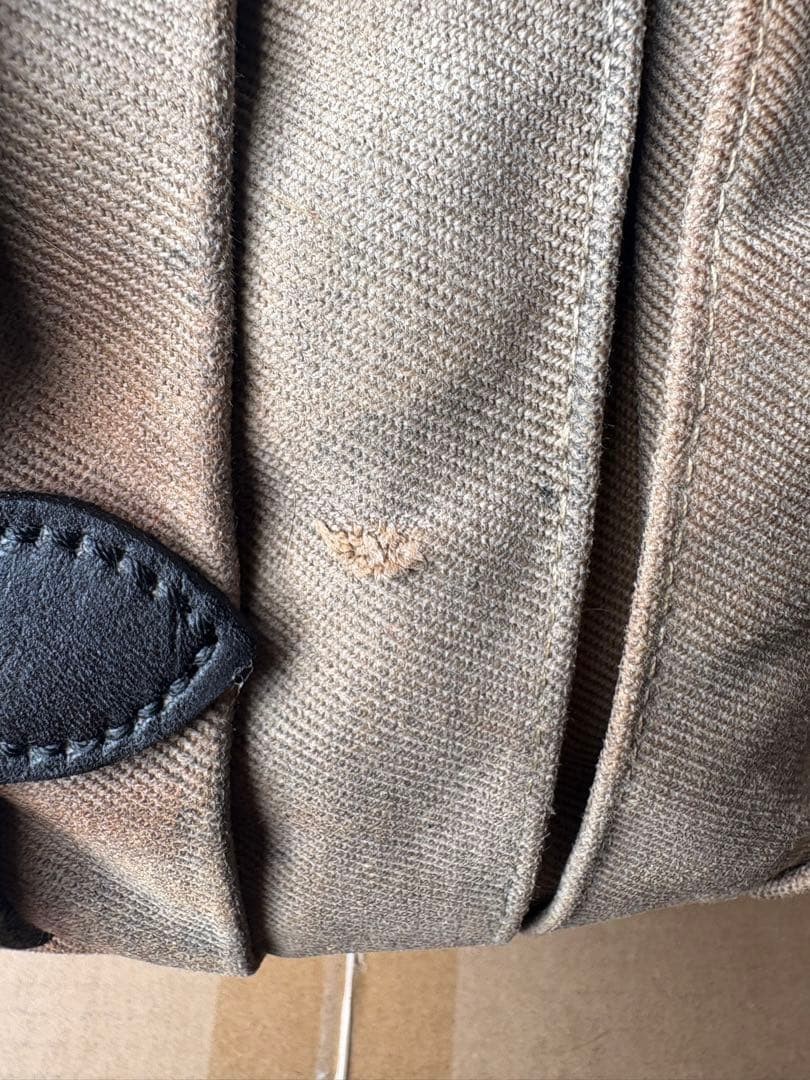 Filson Medium Field Bag Messenger Bag 2Way Rugged Twill Color Tan
