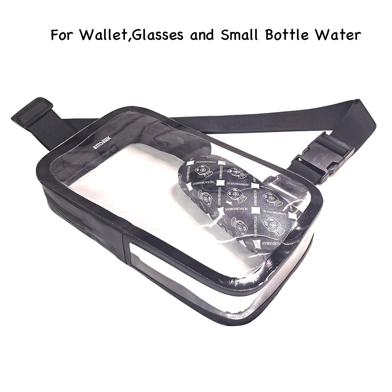 Stadium Approved Clear Bag Shoulder Crossbody bag Sling Chest Purse for Conce…