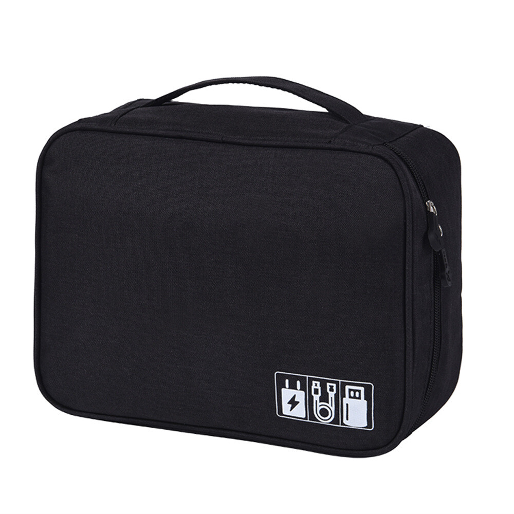 Travel Storage Waterproof Bag for Electronics, Beauty Organizer Cosmetic Cable