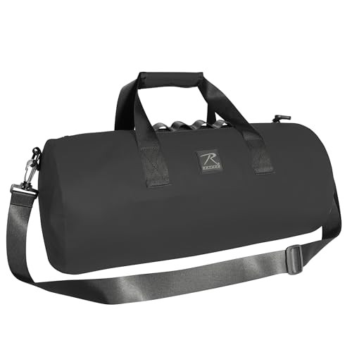 Rothco Black Waveguard Waterproof Duffle Bag 12430