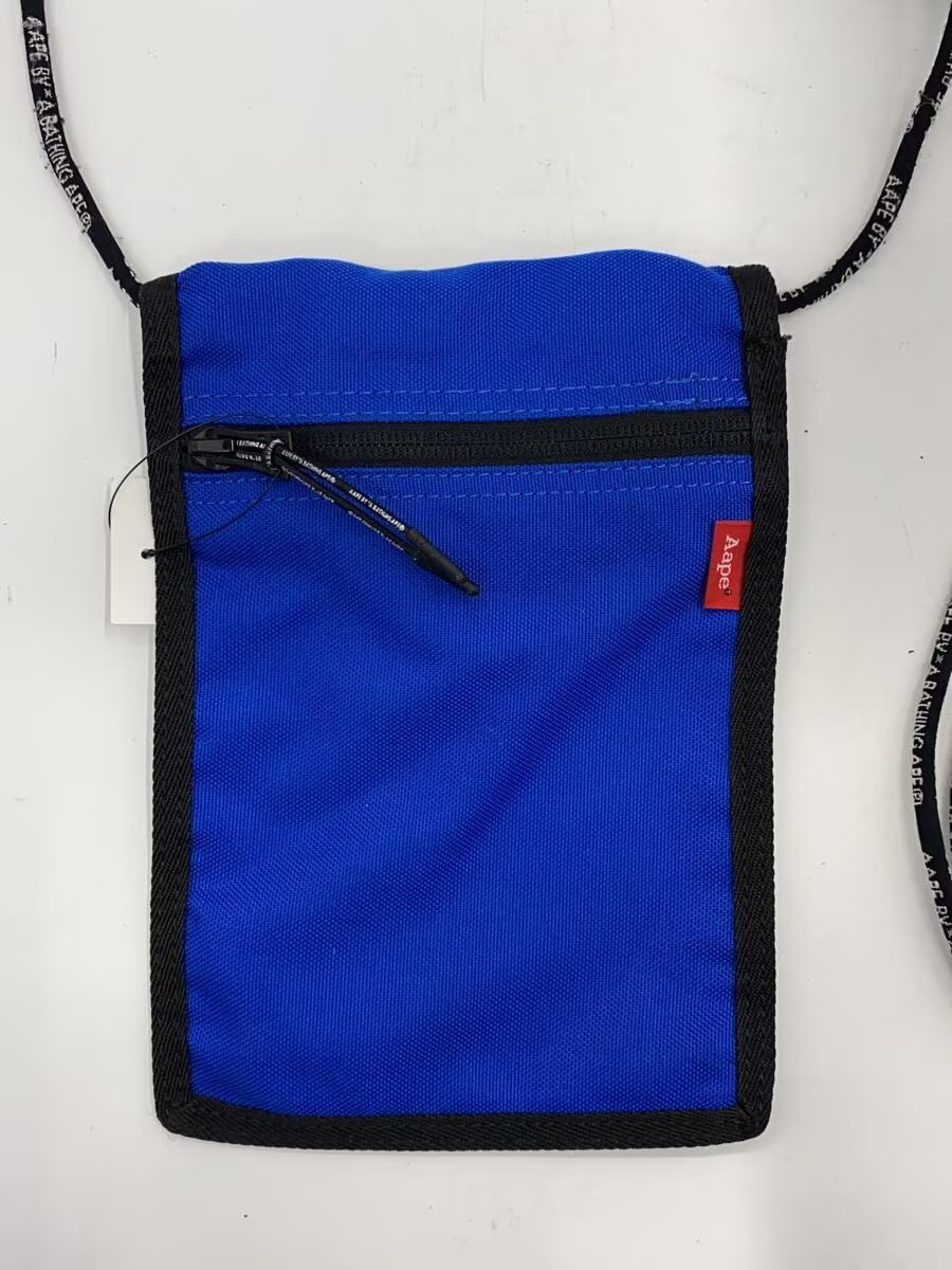 AAPE BY A BATHING APE Sacoche Shoulder Bag BLU AAPBGM4686XXB