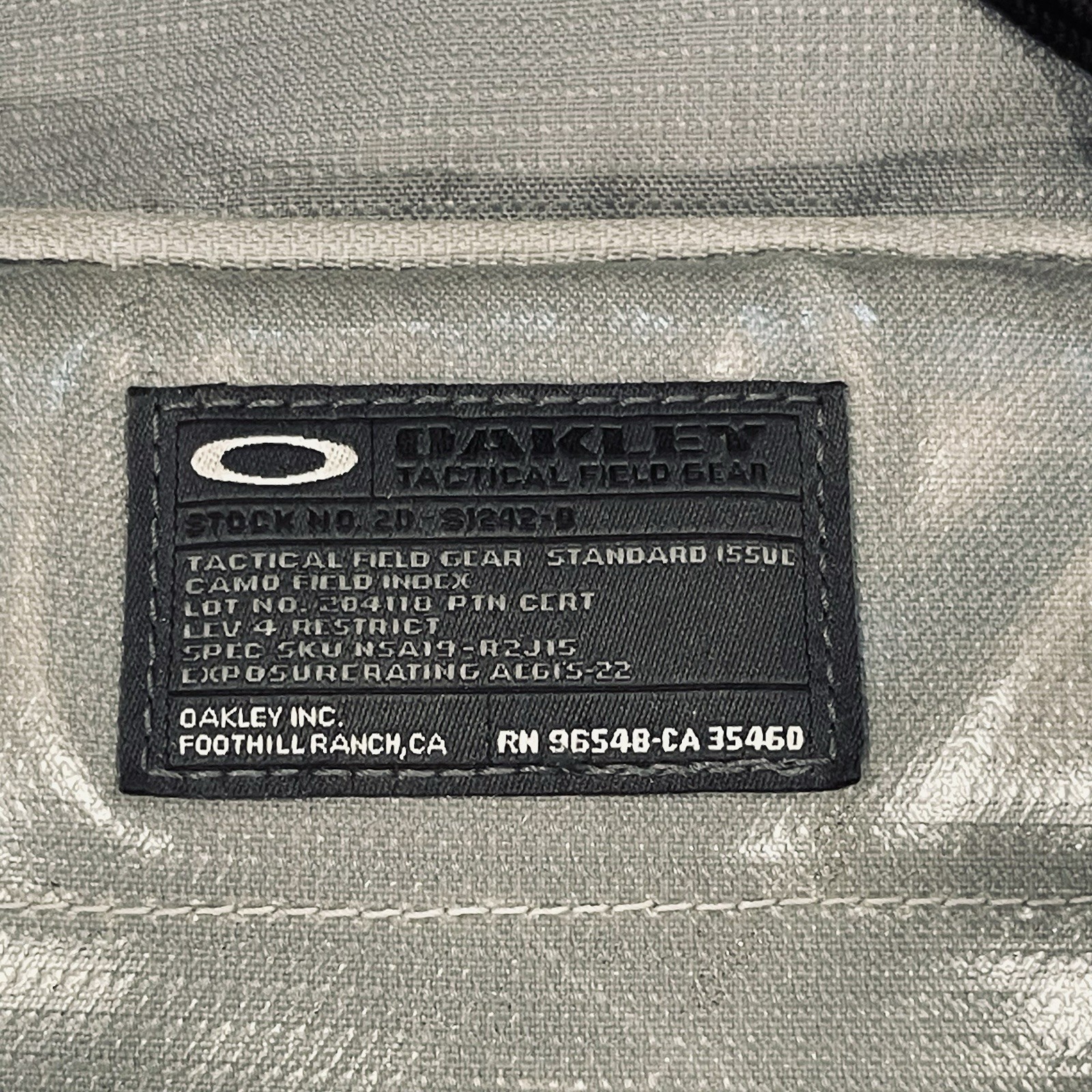Oakley Big Kitchen Backpack Stone Grey 35L Rare Good Condition See Pics Read Dsx