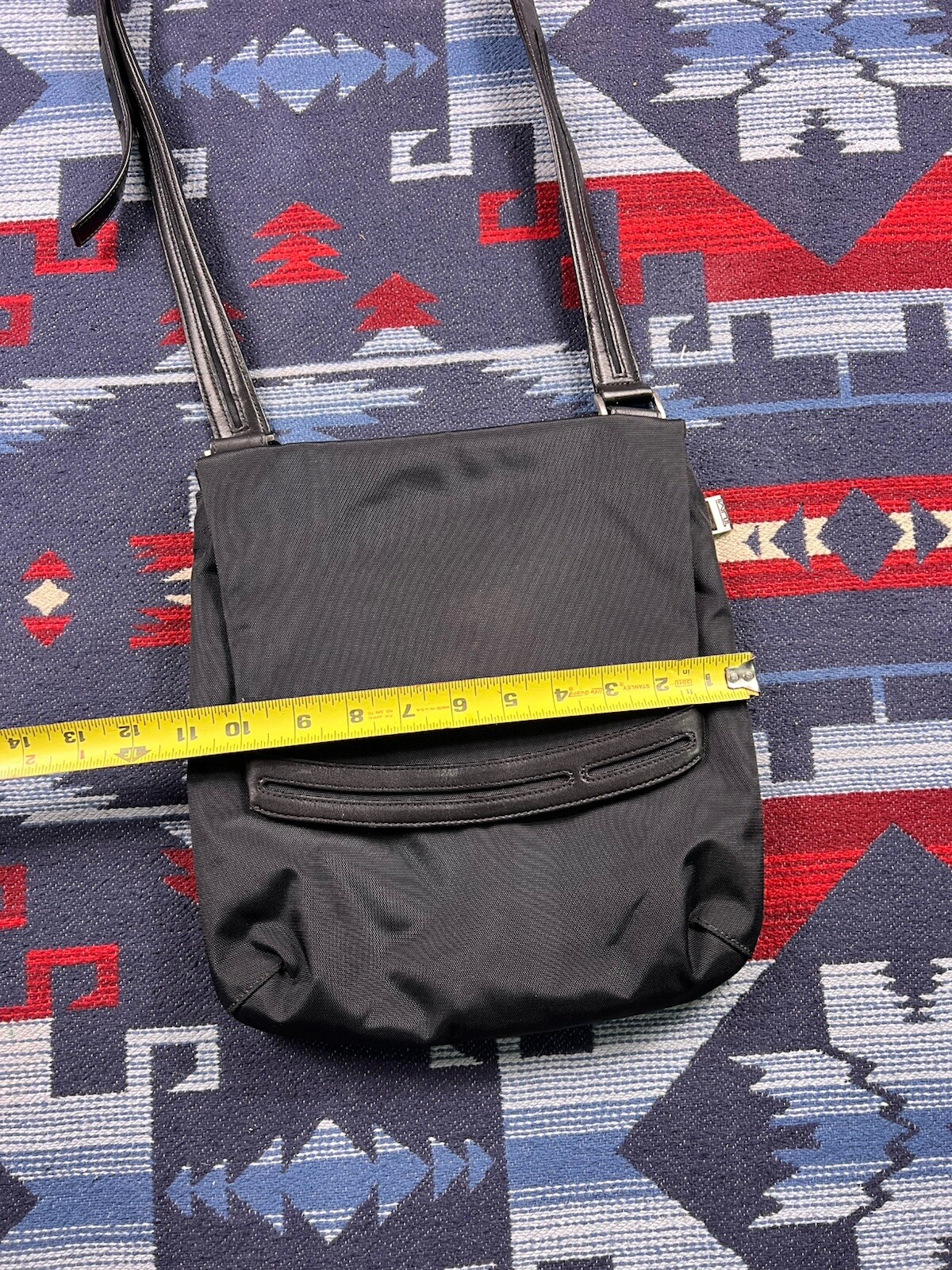 TUMI Alpha Ballistic Nylon Small Flap Crossbody Shoulder Messenger Bag Carry On