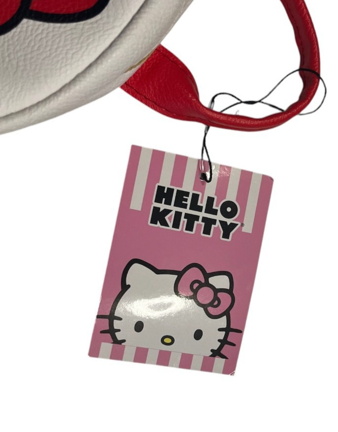 2023 HELLO KITTY x SANRIO White/Red MINI BACKPACK Kid youth School Book Hike Bag