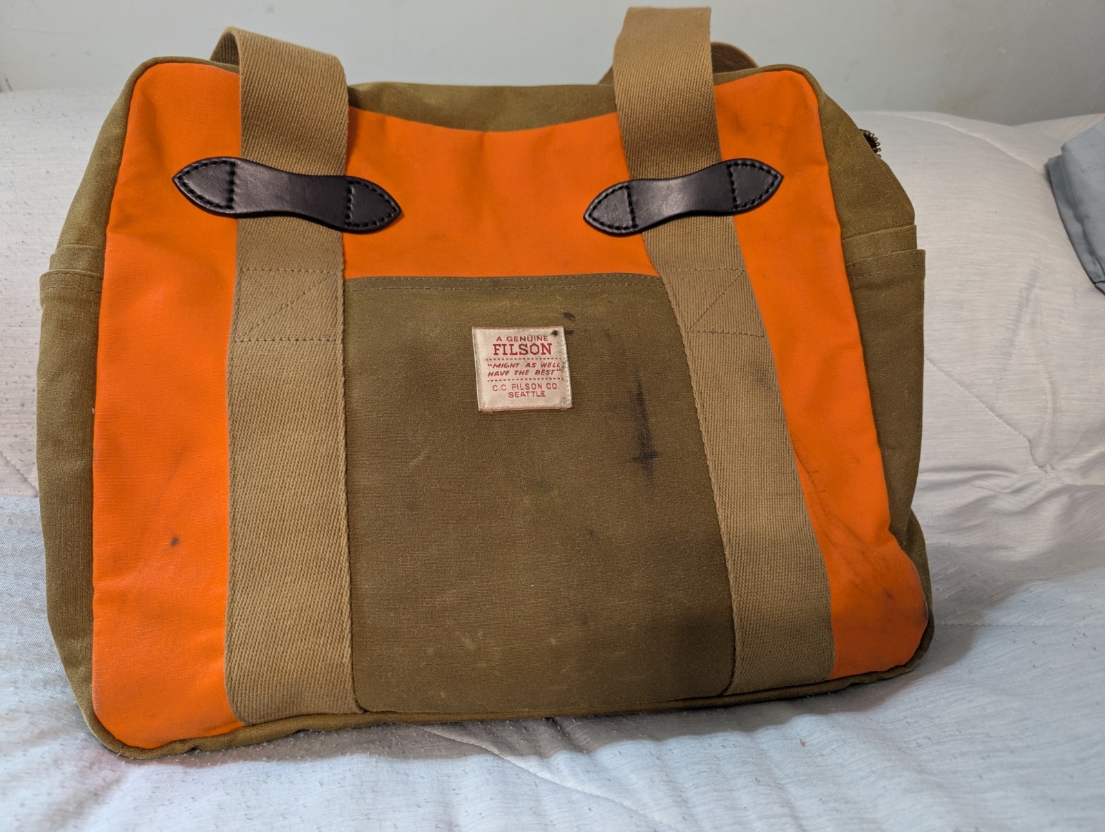Filson Tin Cloth Tote Bag + Hat! Wandawega👜 🧢