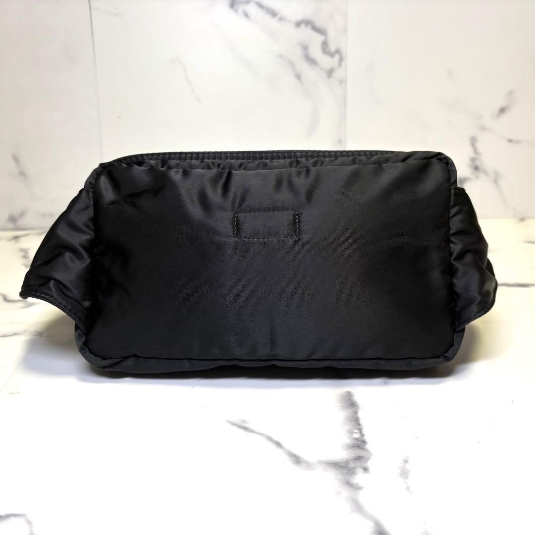 Authentic PORTER TANKER Shoulder Bag Compact Black Nylon Men’s Bag 25cmPorter