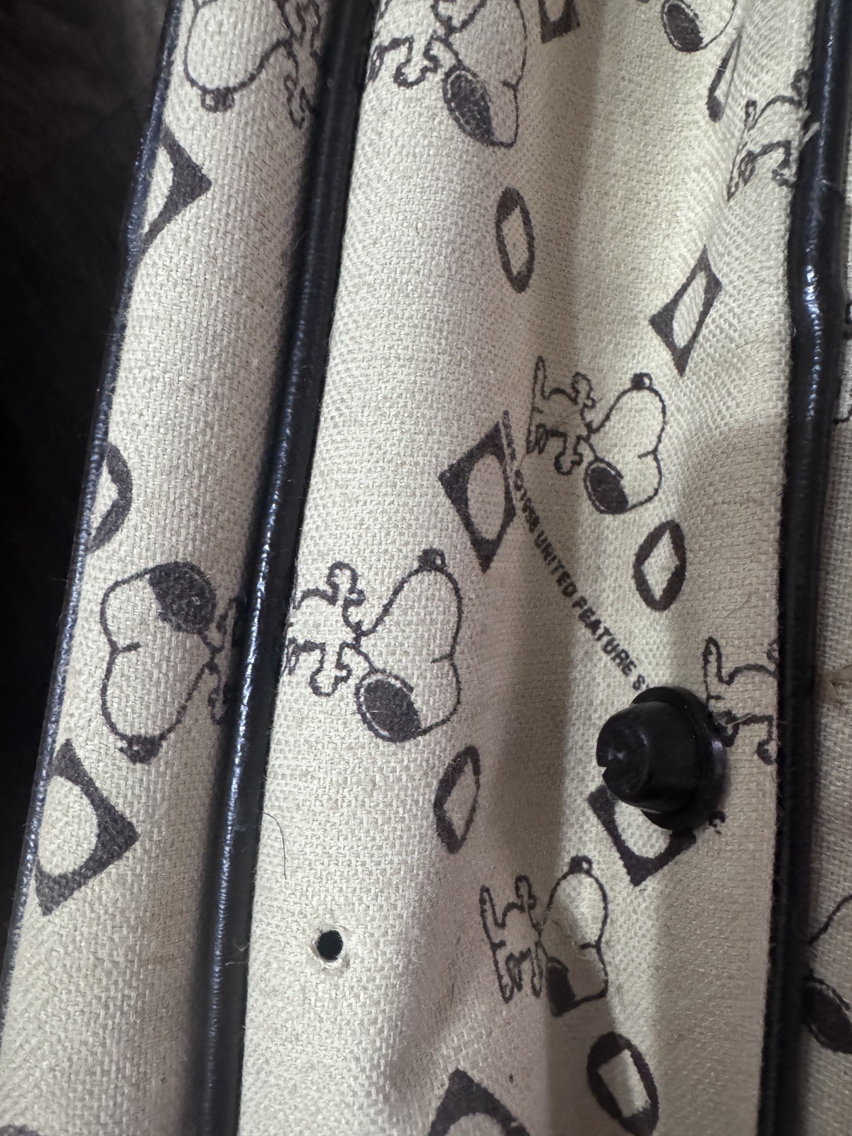 Vintage Peanuts Snoopy All Over Print Bag