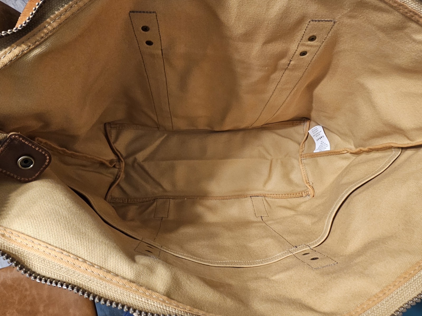 Pendleton Woolen Mills Harvest Canvas Zip Tote Duffle Bag Gym Bag NEW w/ TAGS