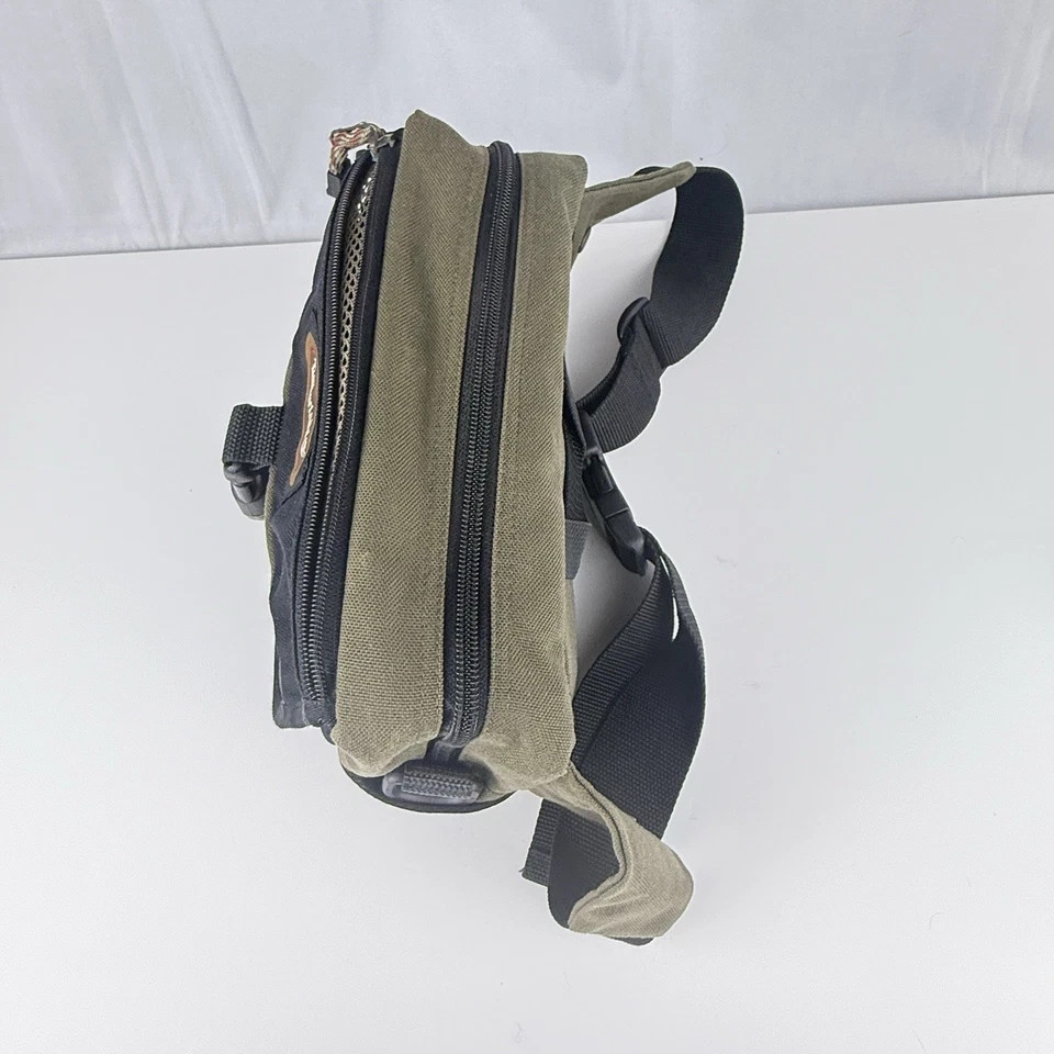 VTG Y2K Timberland Waist Pack Adjustable Hiking Outdoors Multi Compartment