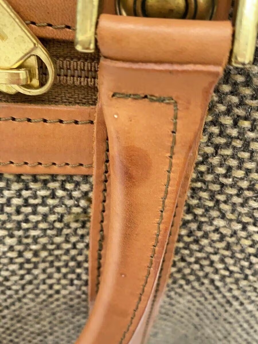 Hartmann Boston Bag Canvas Khaki Plain Depth 24cm Height 32cm Width 46cm Handle