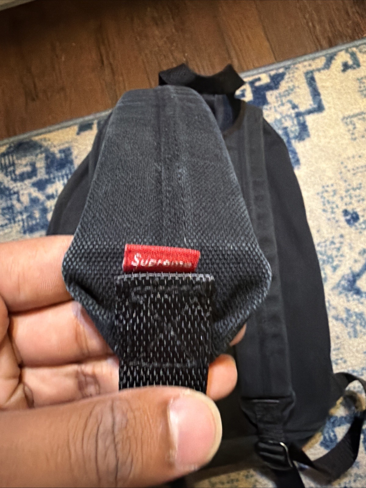 Supreme Box Logo Backpack Black