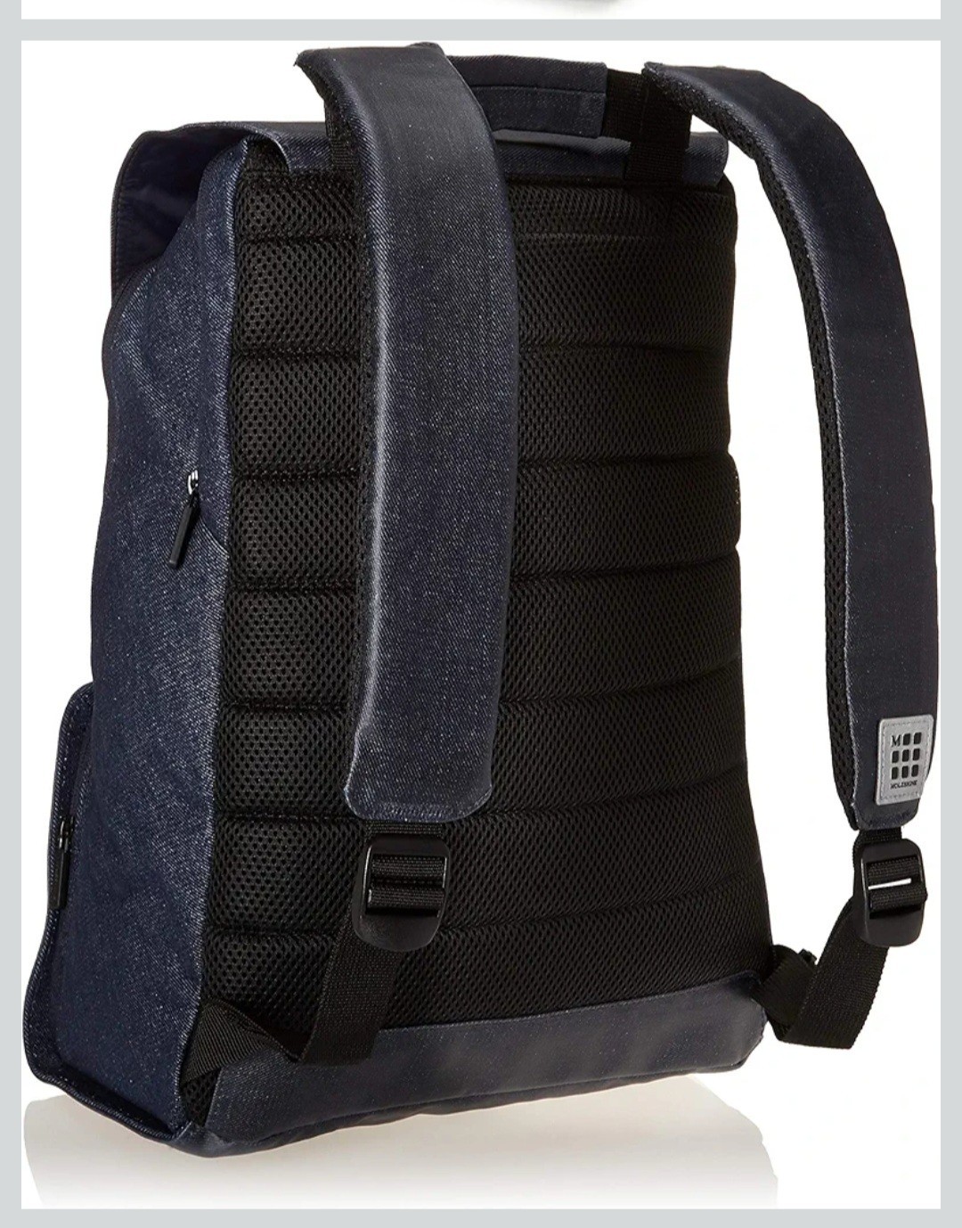 Moleskine Denim Blue Backpack Laptop Bag Travel Bag New
