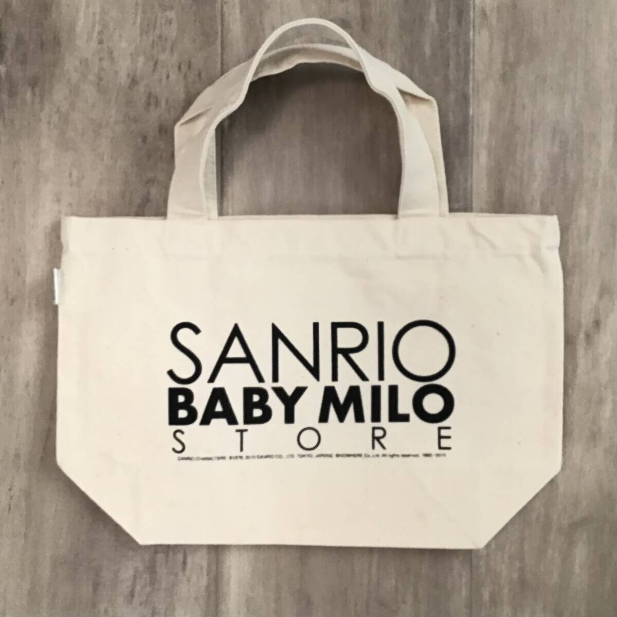 BAPE × Sanrio Hello Kitty My Melody Milo tote bag a bathing ape NIGO White