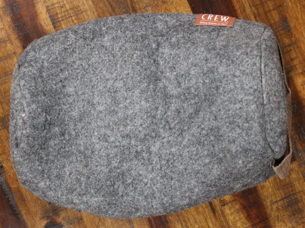 American CREW – shaving bag – Grey