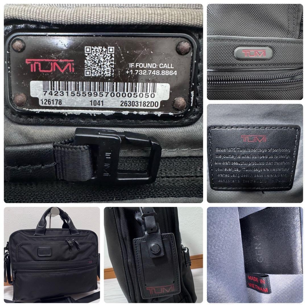 TUMI 26303182D0 Generation 4.3 3Way Briefcase Black Backpack Shoulder Bag Japan
