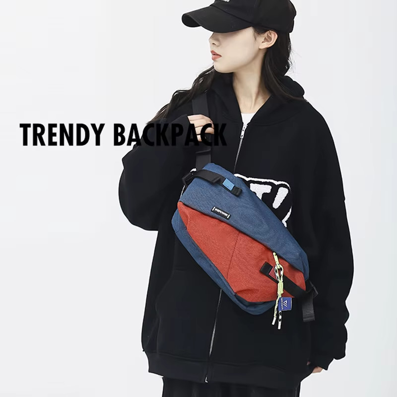 Crossbody Sling Bag Chest Waist Pack Casual Travel Outdoor Urban Unisex Backpack