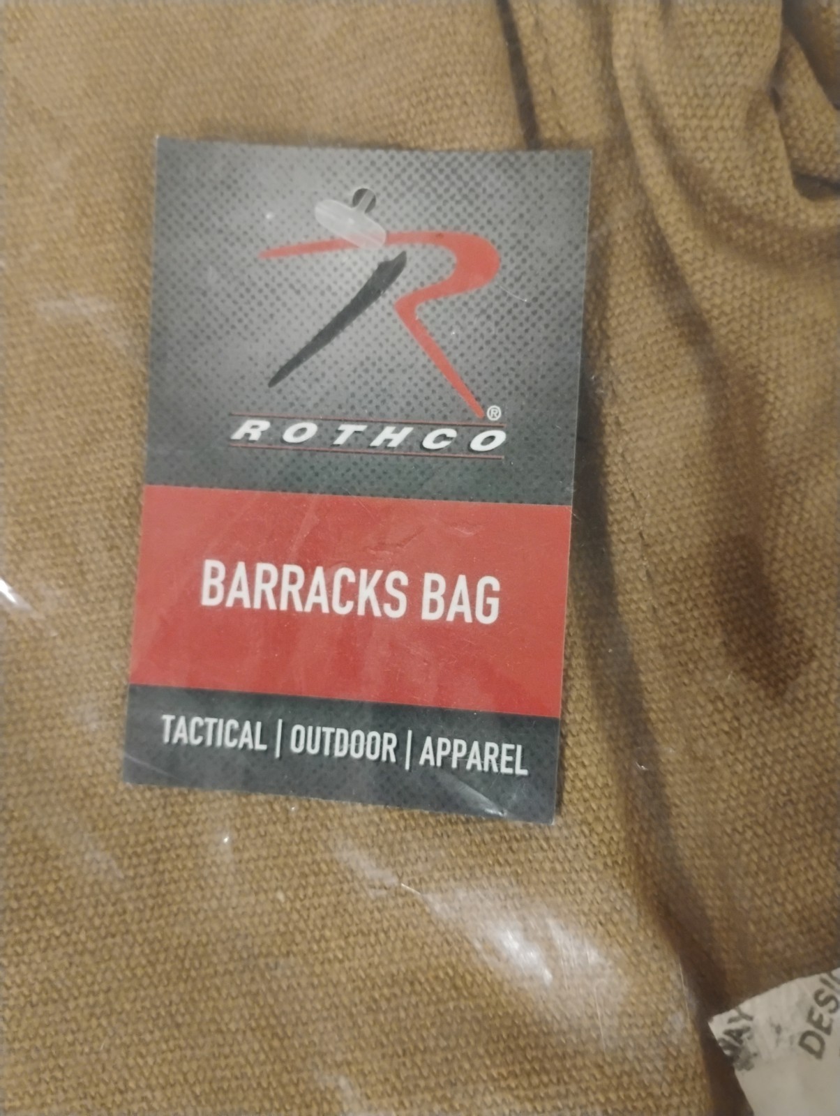 Cotton Canvas Laundry Bag Field Barracks Gym Military Army Tactical Bag 18 X 27