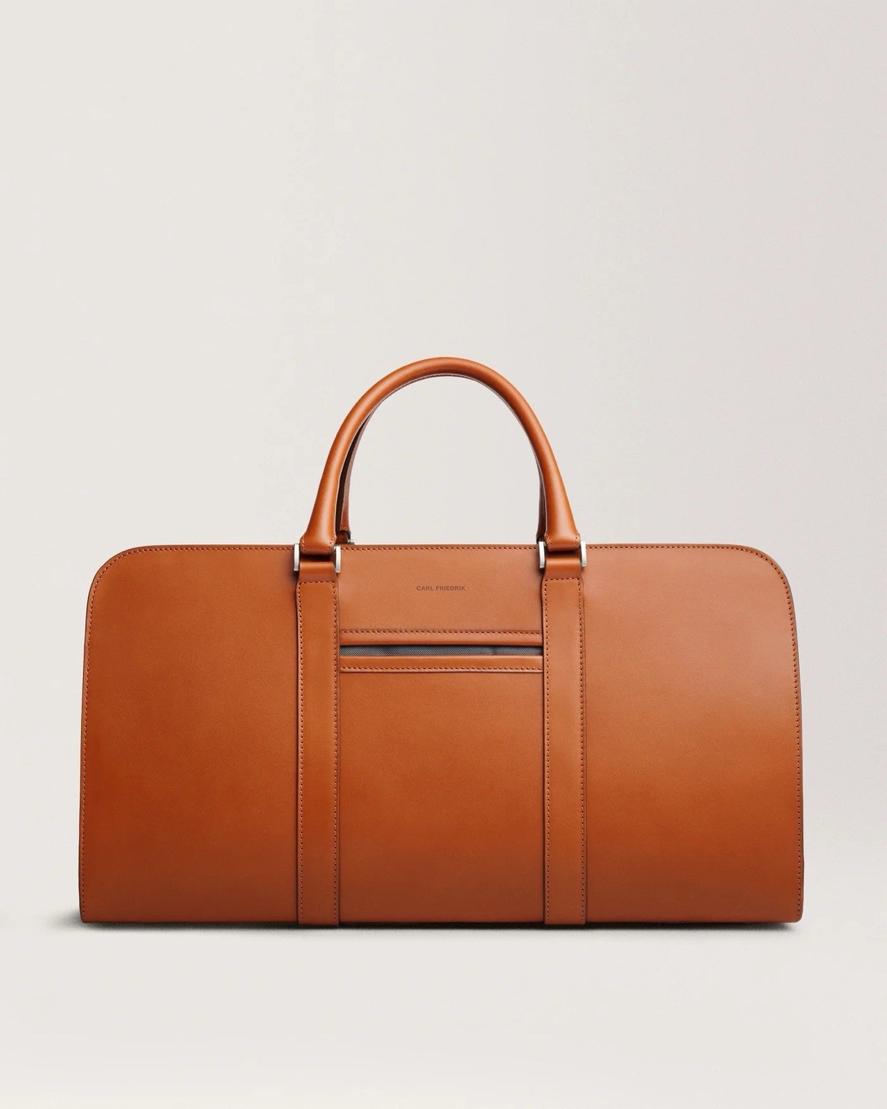 Carl Friedrik Weekender – Cognac Leather – AUTHENTIC NEW