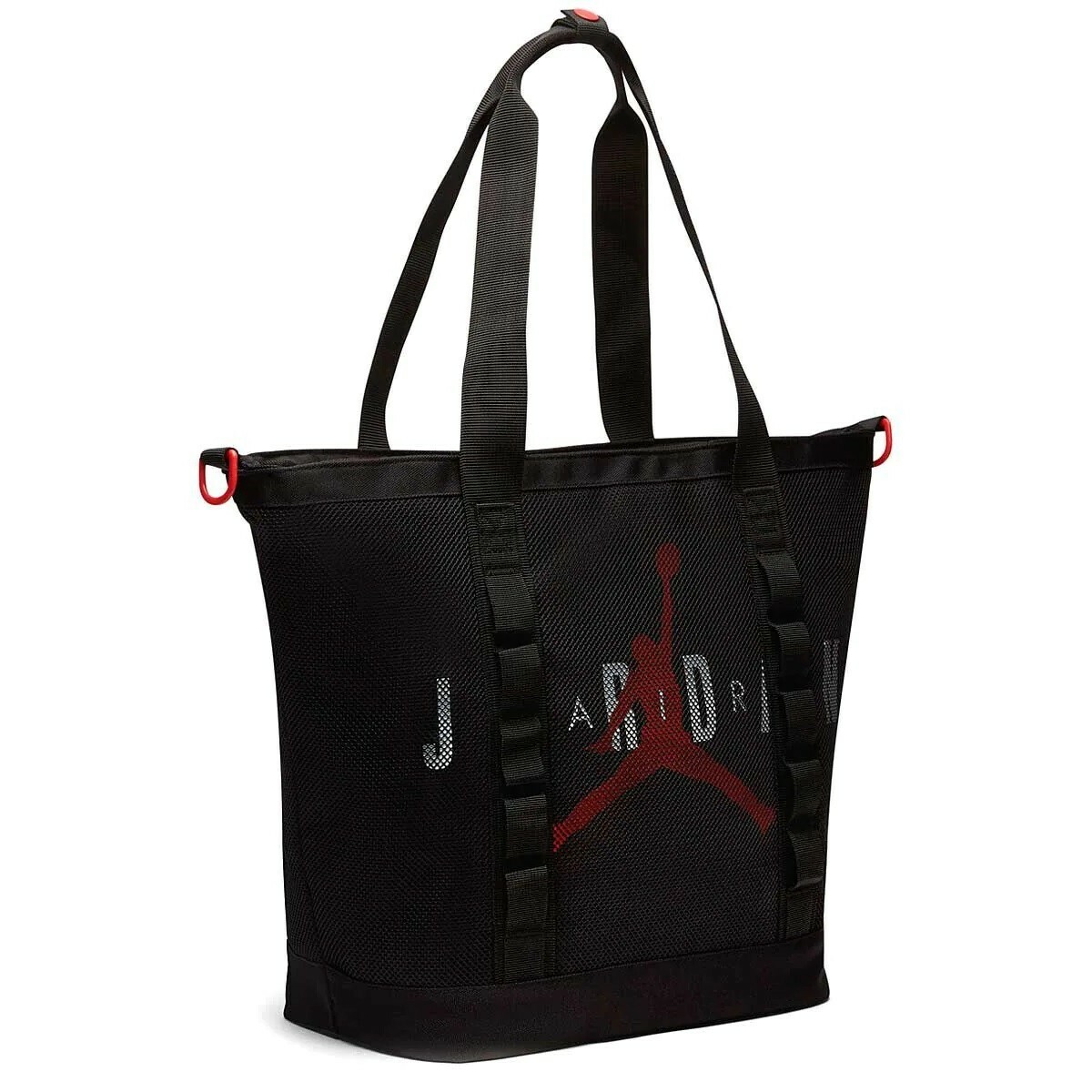 Jordan Jumpman Air Tote Bag, 13″ Laptop, 9A0520-023 Black/Red/White