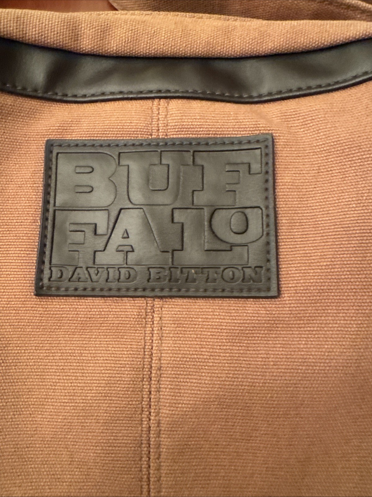 David Bitton Buffalo Messenger Crossbody Bag Brown/Tan Crossbody Unisex EUC