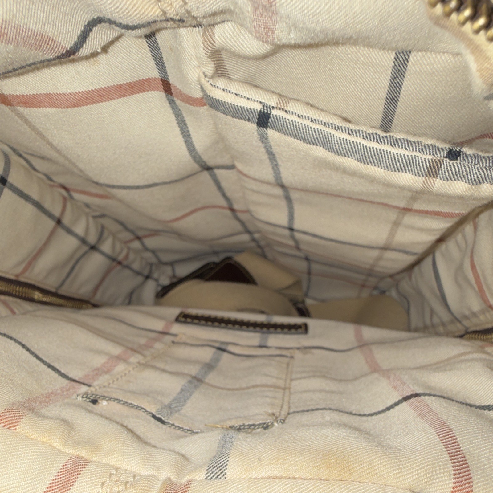 Peter Millar Beige Golf Shoe Bag