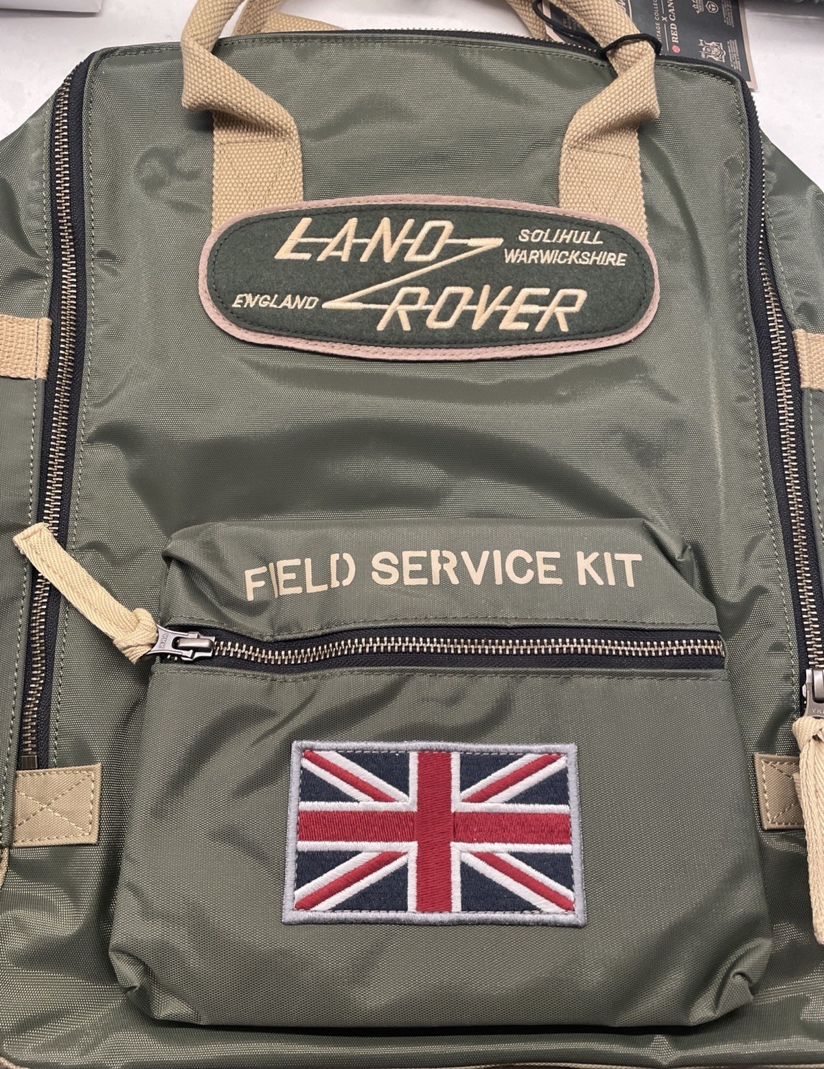 Genuine Land Rover RedCanoe Backpack LKLU087KHA. Fast shipping
