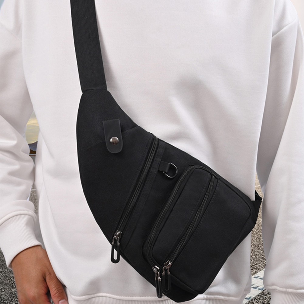 Waterproof Personal Shoulder Anti Theft Pocket Bag Men Portable Travel Casual US