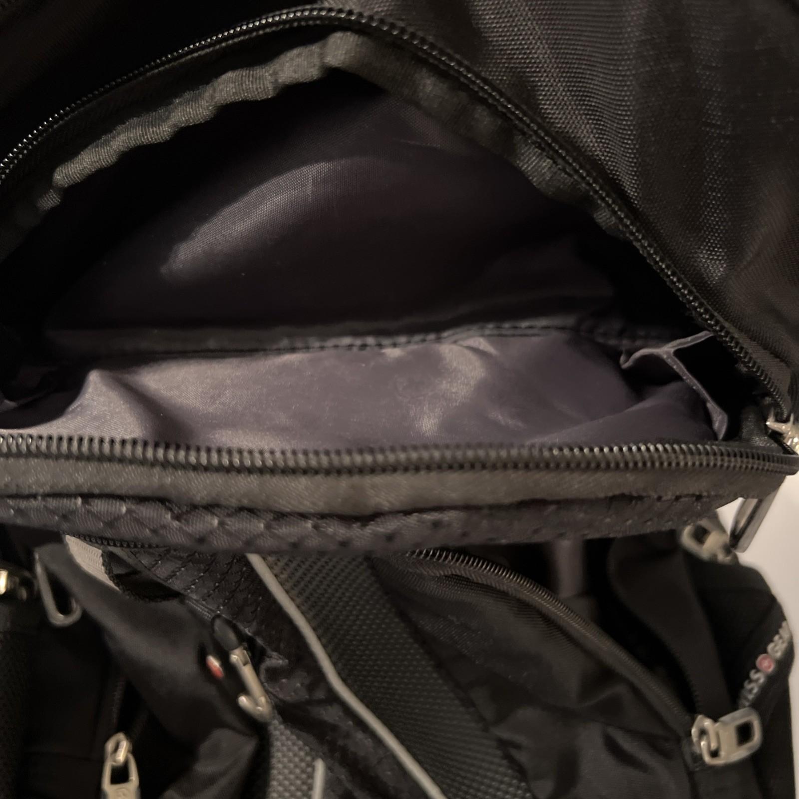 Swiss Gear Black Scan Smart Backpack/Computer Bag
