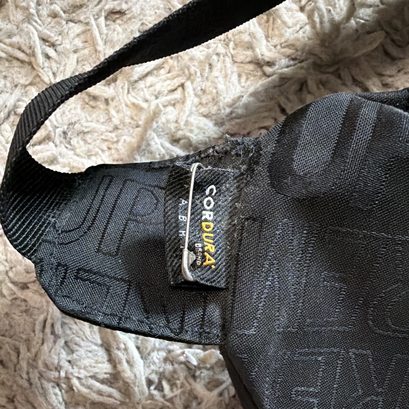 Supreme Waist Bag SS19 BLACK
