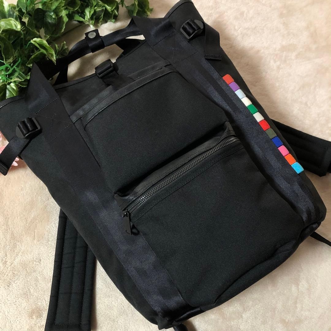 Very Good Condition Porter Collaboration Jam Homemade Backpack Black Large