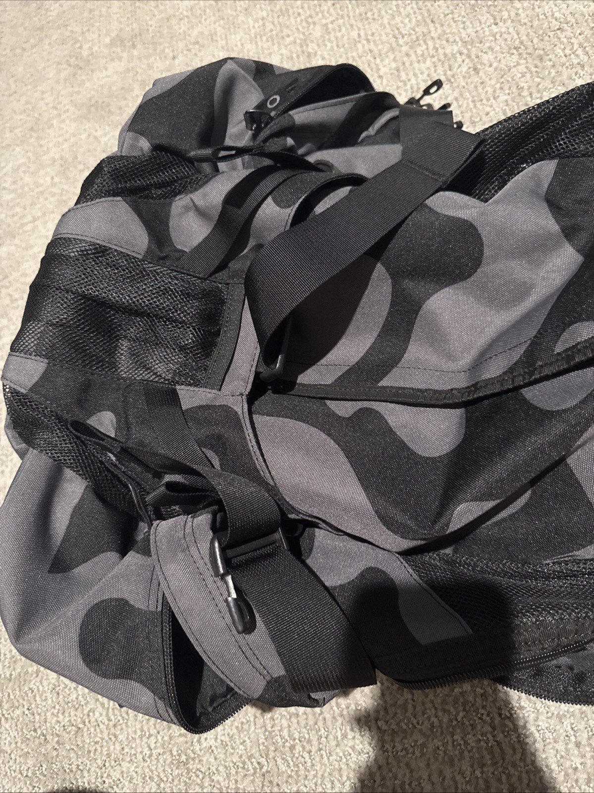 Palace x Oakley Icon Backpack Night Clouds, Black/ Steel Gray, FW24, Brand New