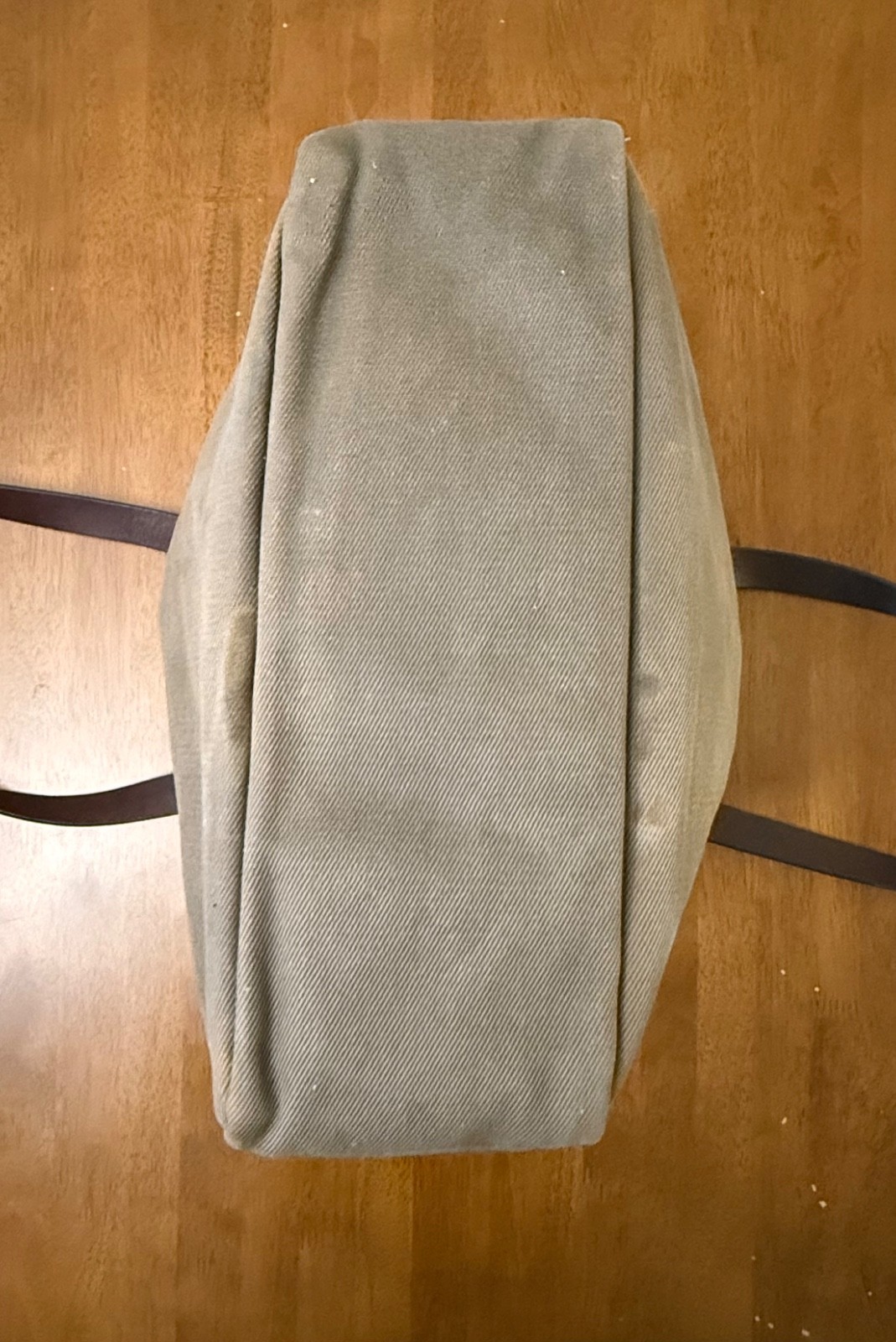 Filson 260 Open Tote Bag Otter Green Rugged Twill Leather Made in USA