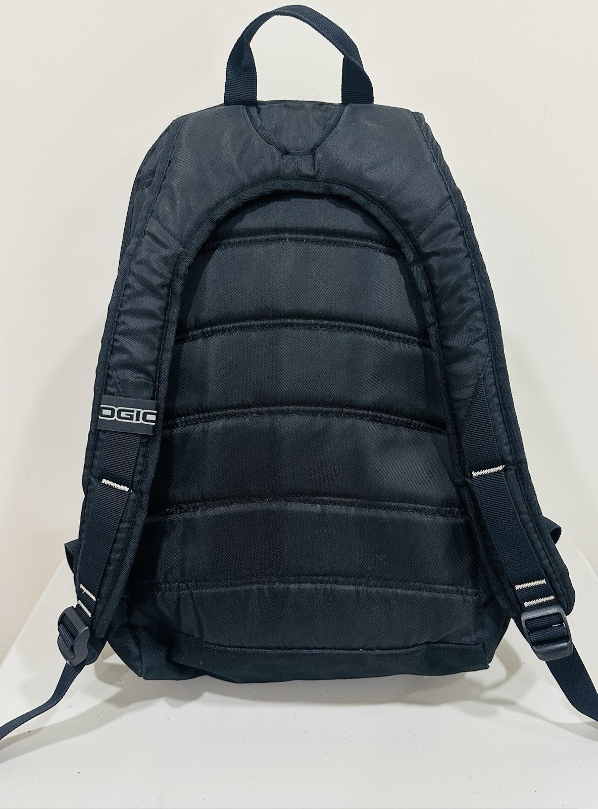 Ogio Carbon-Black Backpack-BF Goodwrich Wide Open Marcetsource Logo Utility Bag