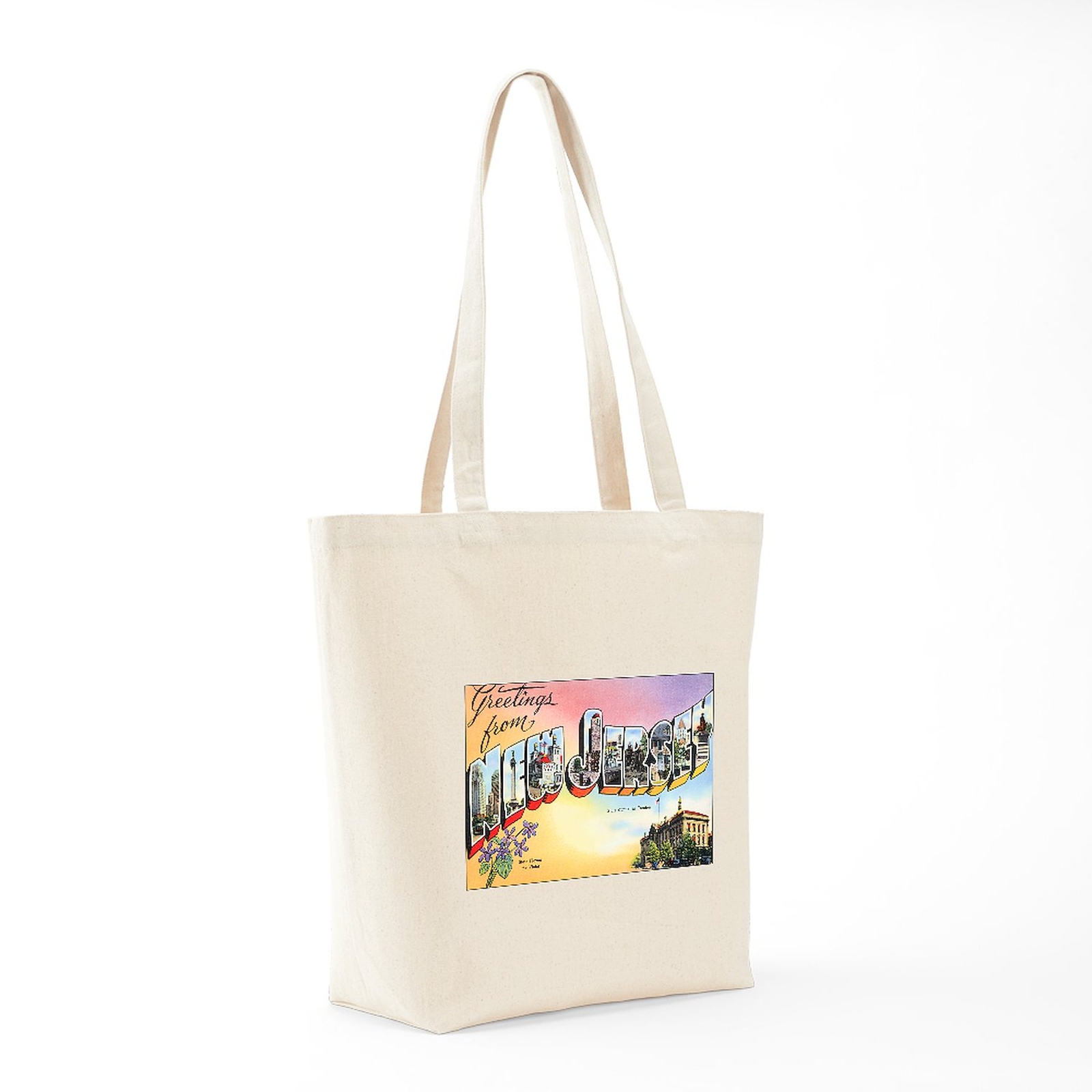 CafePress New Jersey Greetings Tote Bag (82222062)