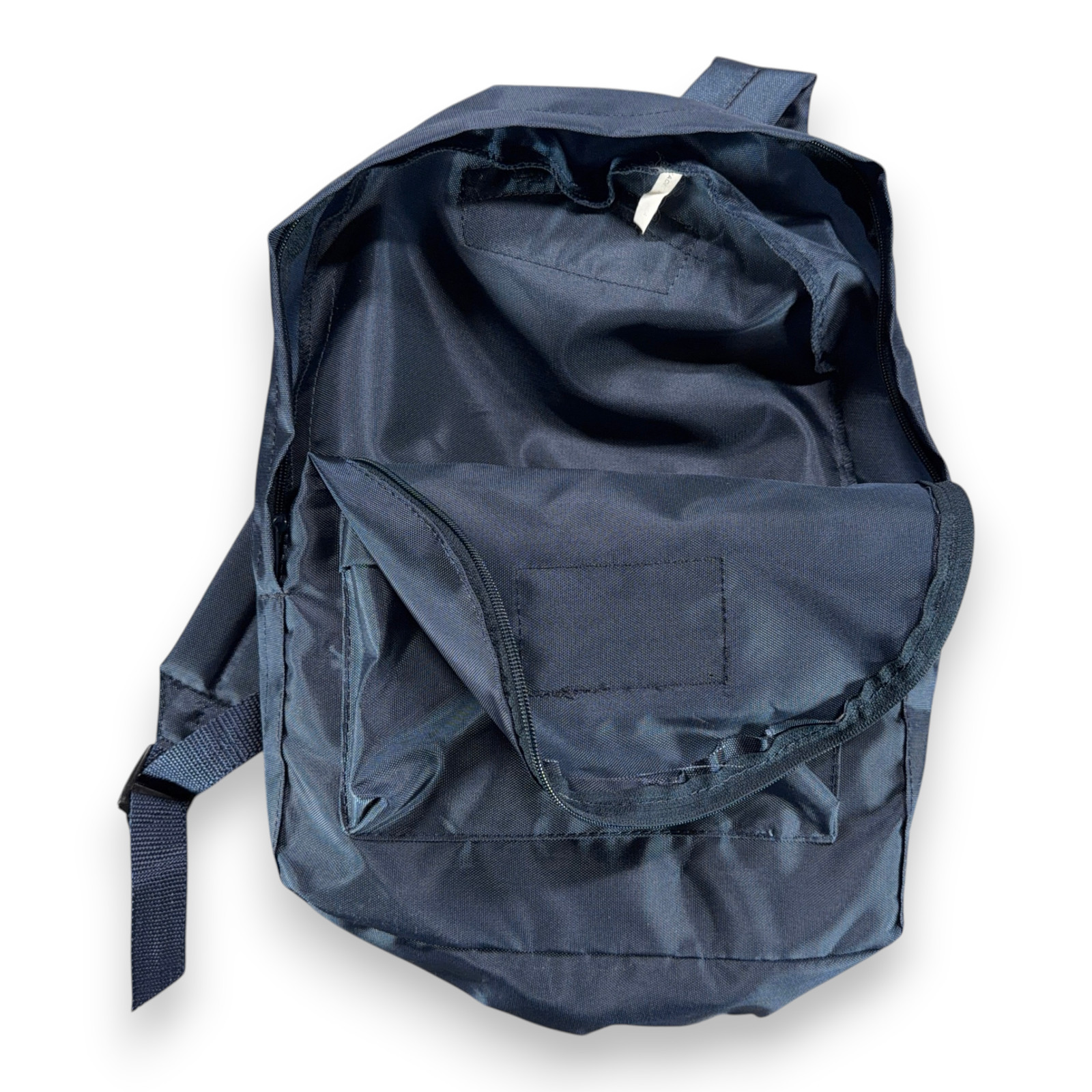 Vintage National Audubon Society Backpack Blue Nylon Bird Nature Outdoor USA 80s