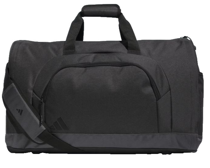 Adidas Garment Convertible Duffel Bag Large Black Travel Carry-On NEW