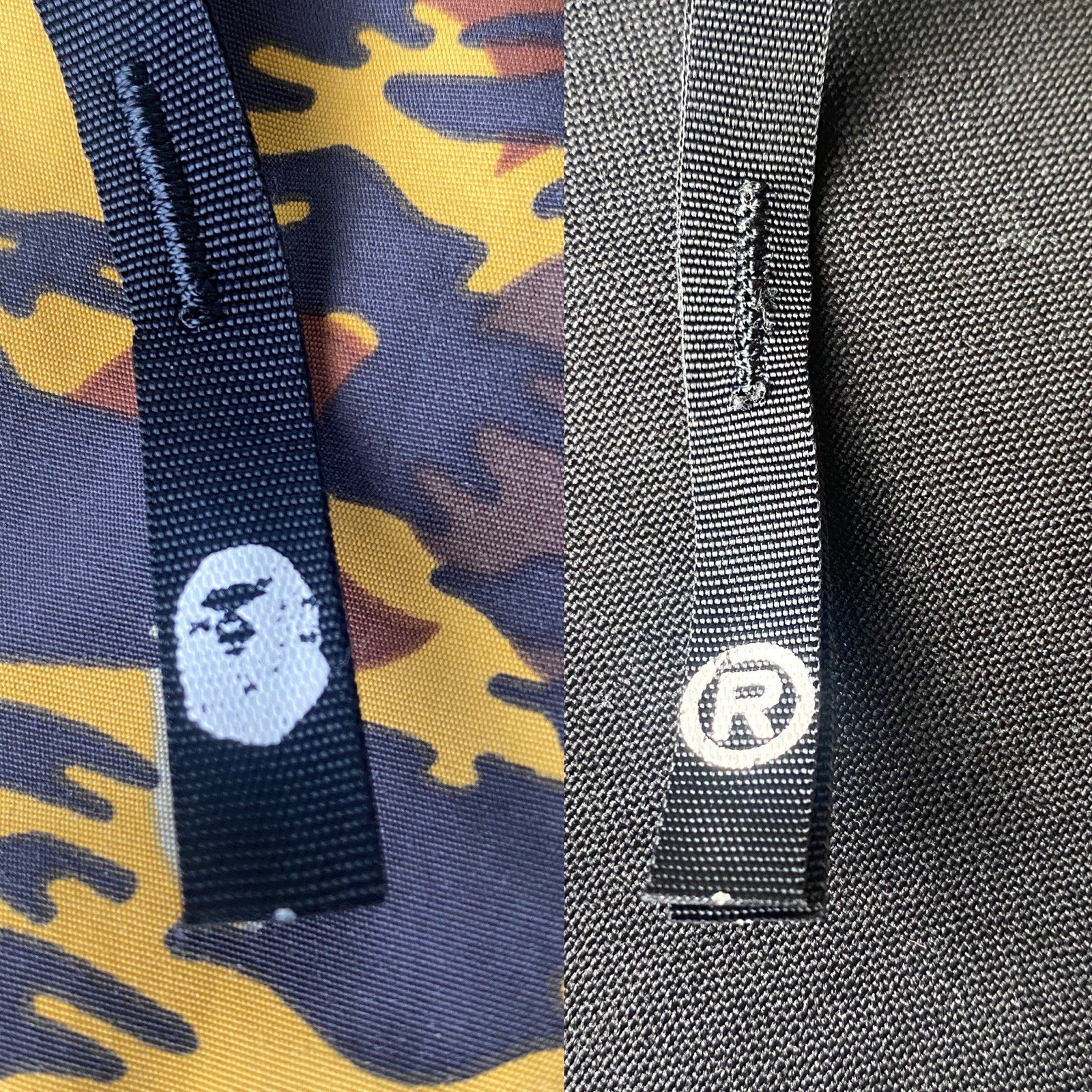 A Bathing Ape (Bape) Orange Animal Print Toiletries Bag 100% Authentic Rare