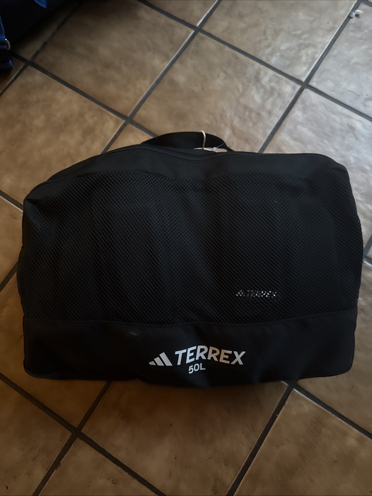 Adidas TERREX Rain.Rdy Expedition Duffel Bag Black Small 50L IN8327 NEW