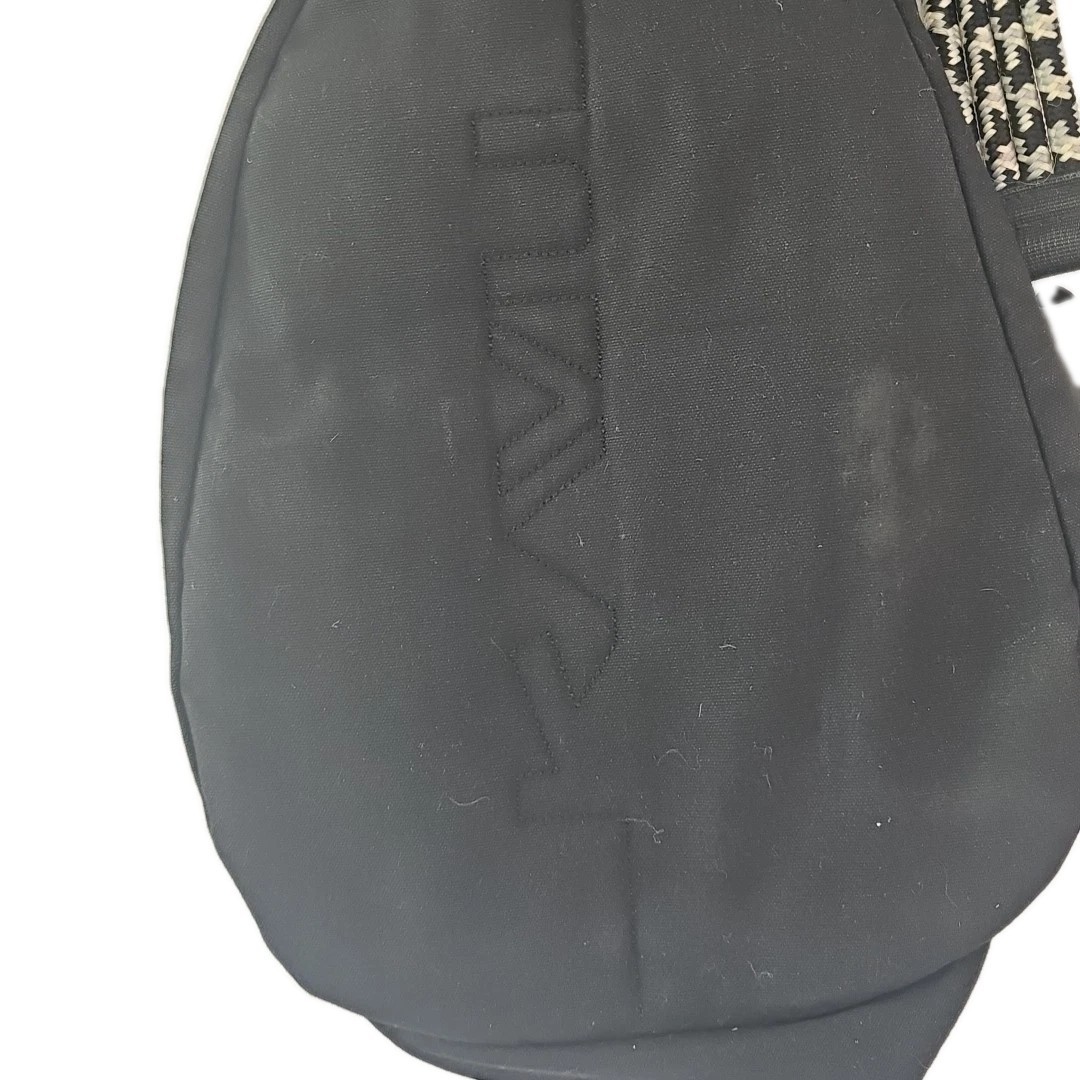 Kavu Rope Sling Cross Body Backpack Shoulder Bag Black Canvas Travel Day Hiking