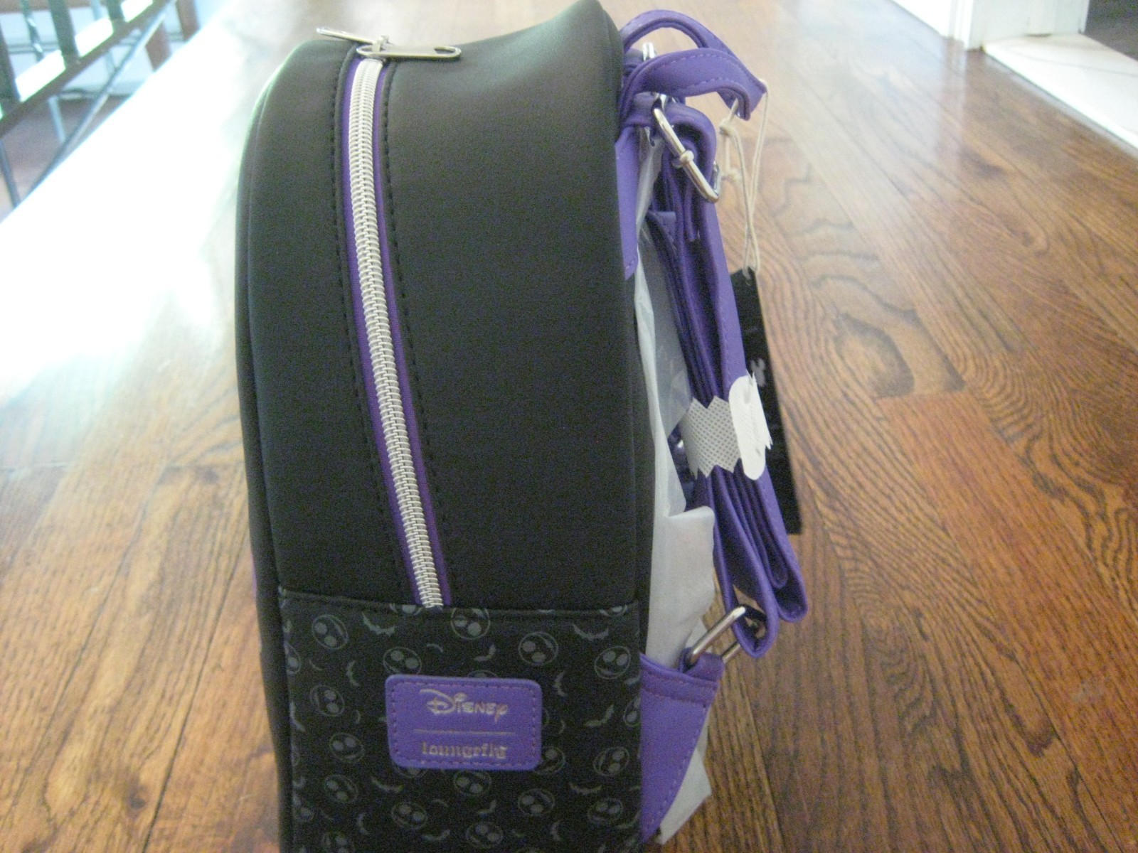 Loungefly Nightmare Before Christmas Jack & Sally Pumpkin Frame Backpack Wallet
