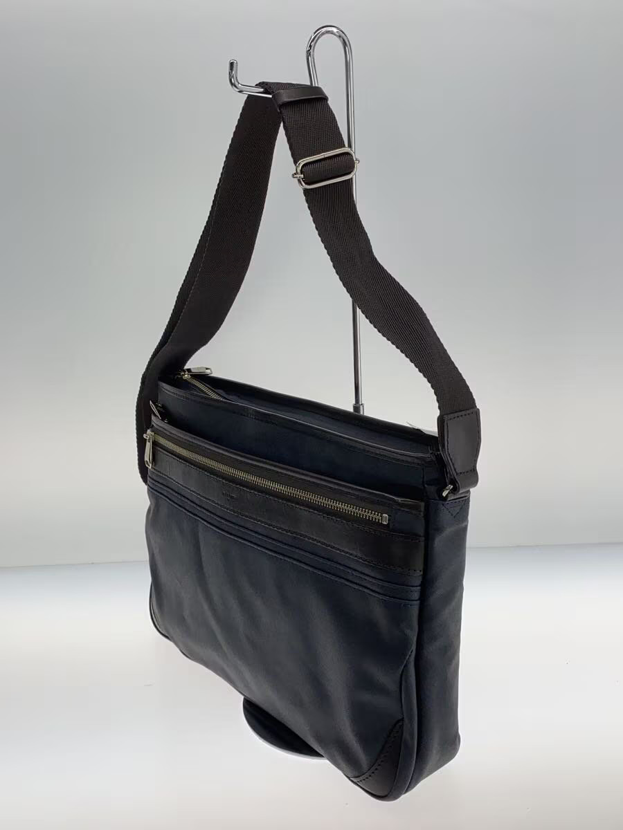 ultima TOKYO Shoulder Bag Leather NVY 59644