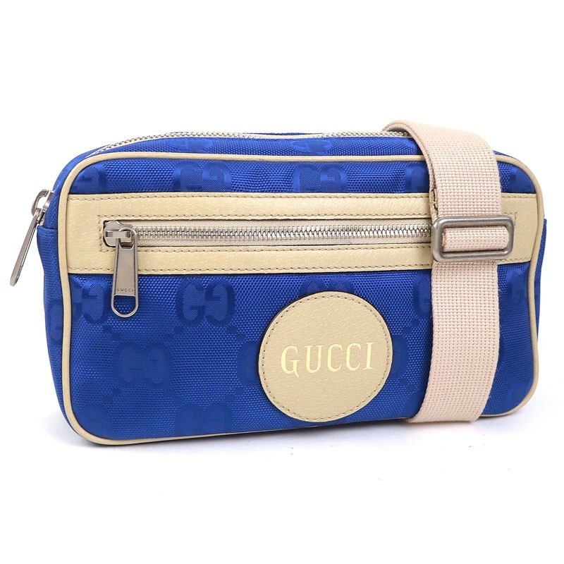 Gucci Off The Grid Belt Bag Blue Crossbody Sling Shoulder Bag