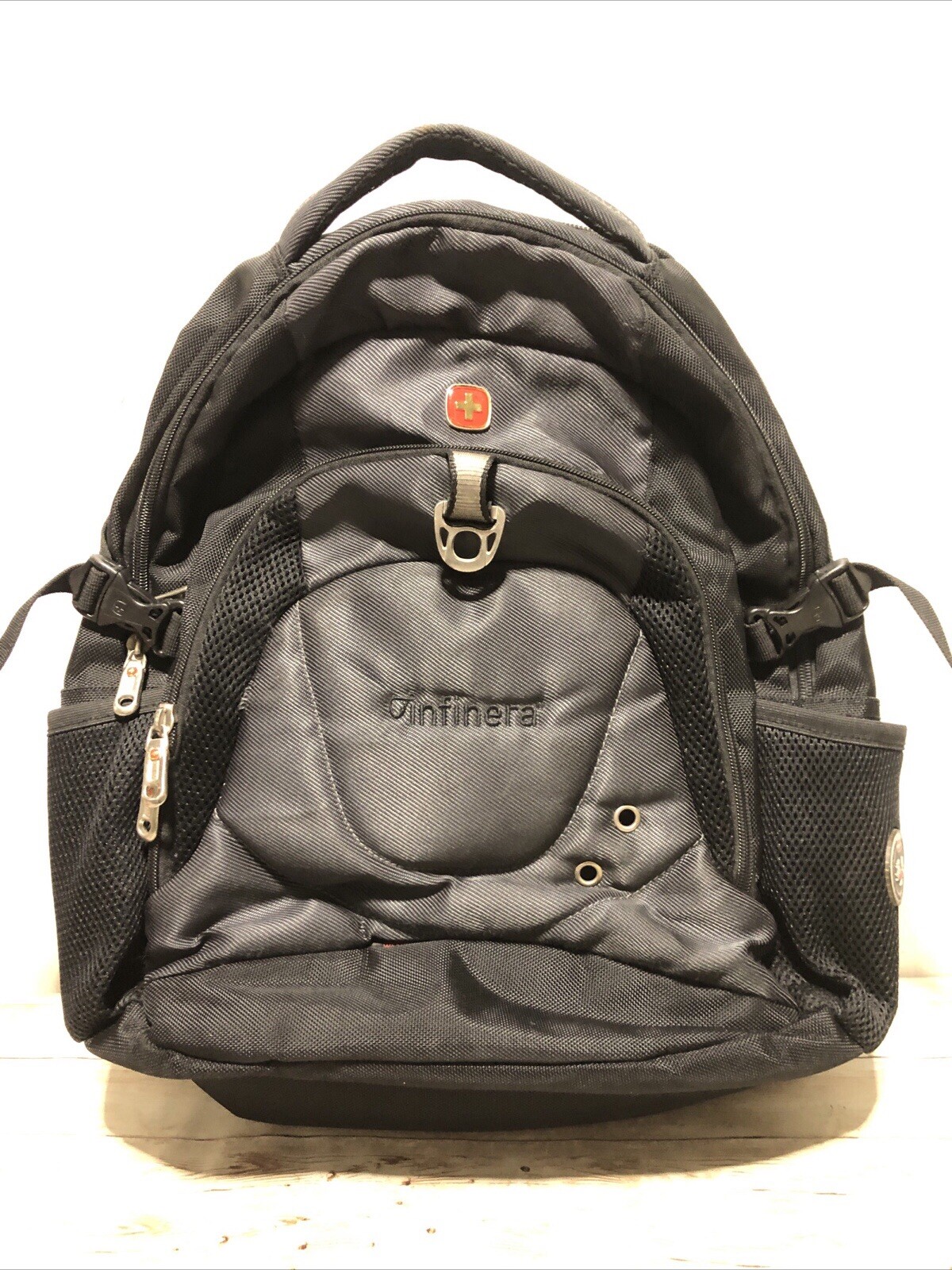 Swiss Army Wenger Airflow Backpack WTRA-18-laptop Carryon Infinera RARE Padded