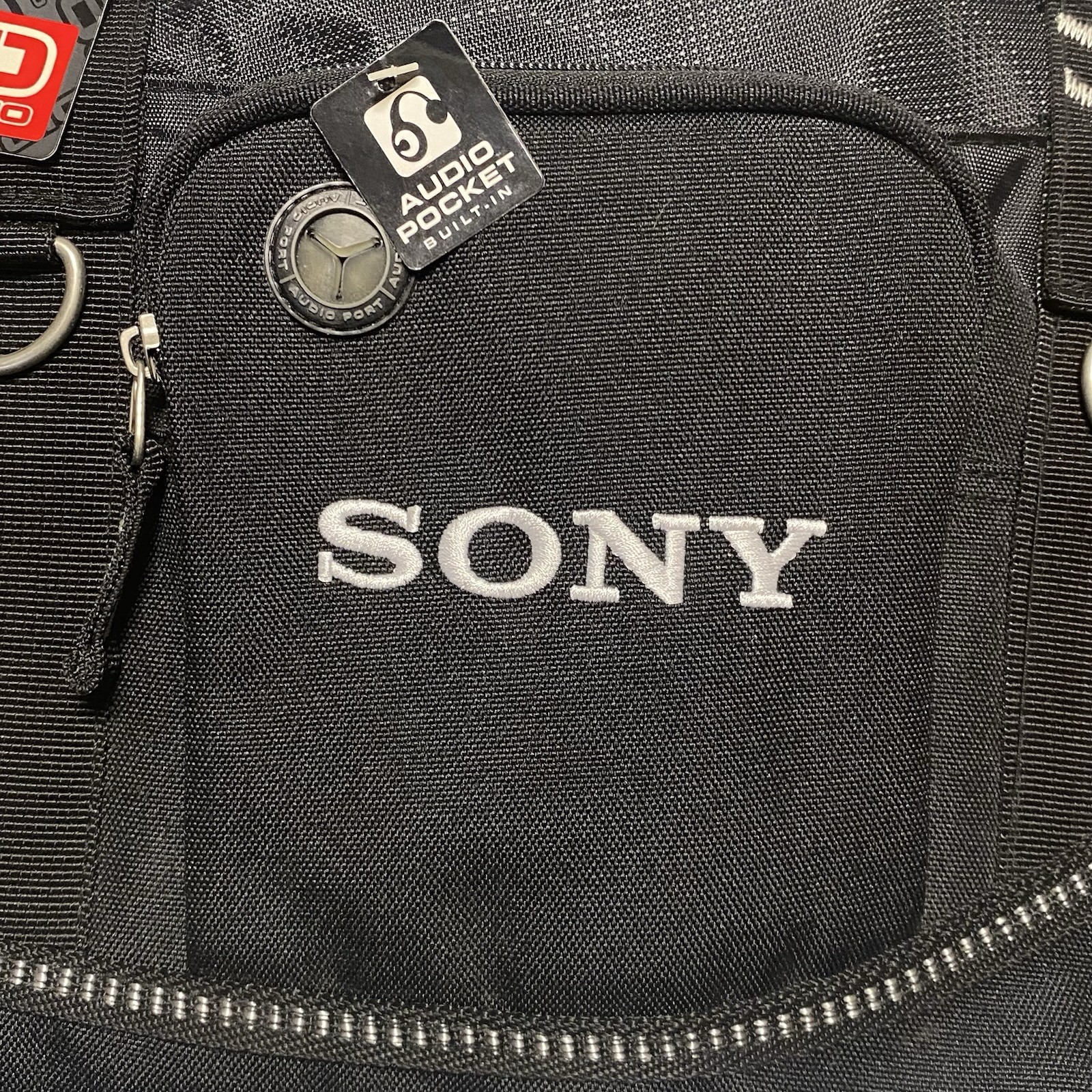 NWT Ogio Golf HALF DOME Small DUFFLE BAG Gym Bag Black W/ Embroidered SONY Logo