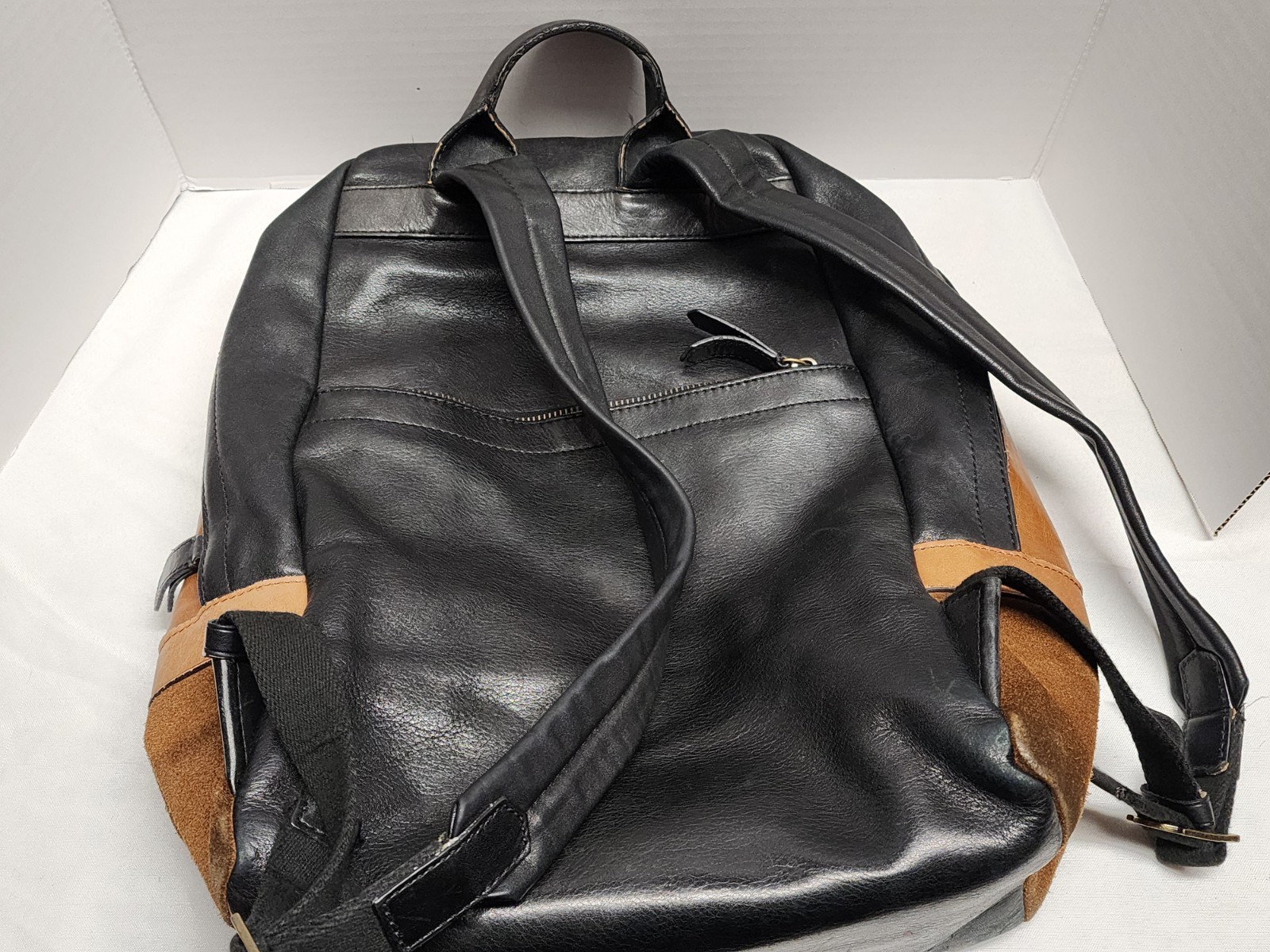 COACH Bleecker Traveler Backpack in Mixed Leather