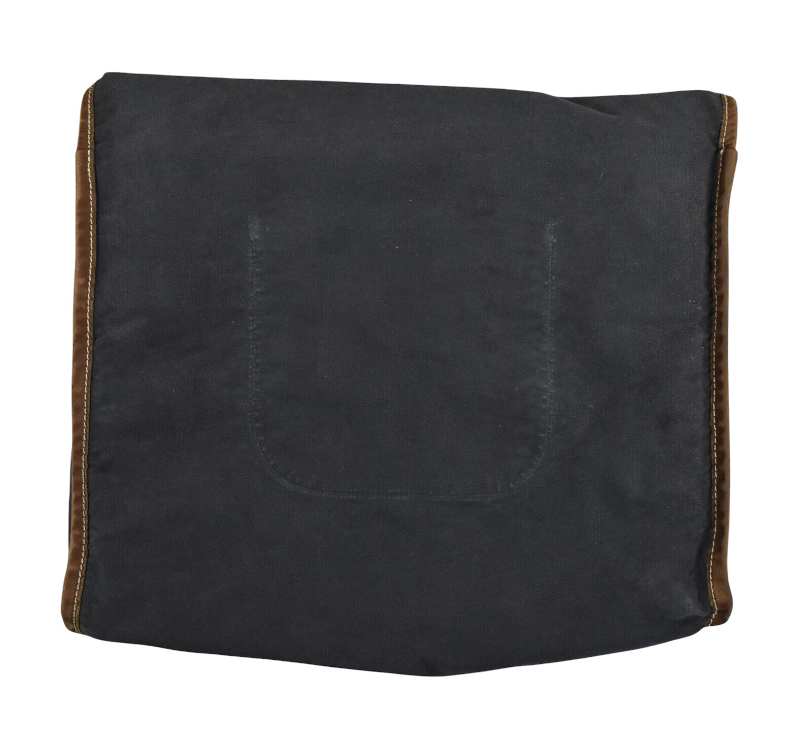 Ralph Lauren RRL Vintage Distressed Canvas Leather Nautical Messenger Bag New